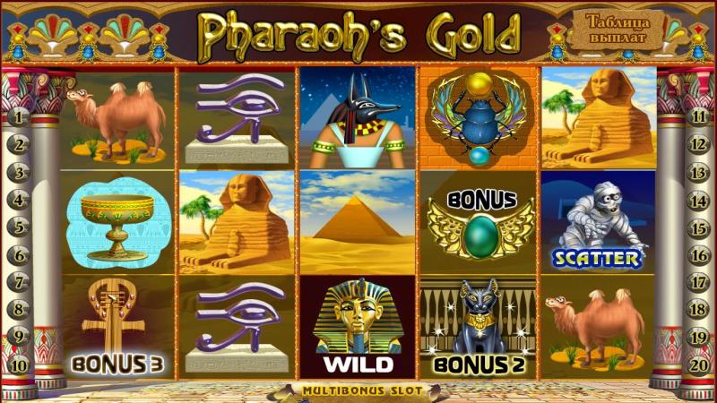 Pharaoh's Gold 1 trong Top 5 game nổ hũ đình đám nhất