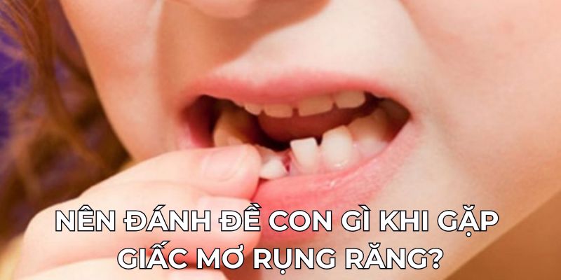 Nên đánh đề con gì khi gặp giấc mơ rụng răng?